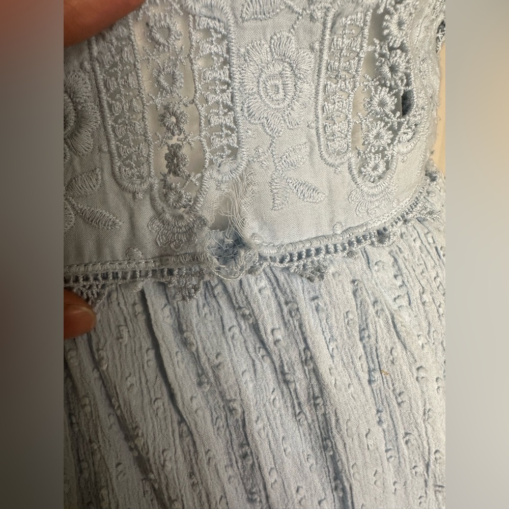 Altar’d state blue babydoll dress size L - Picture 5 of 9